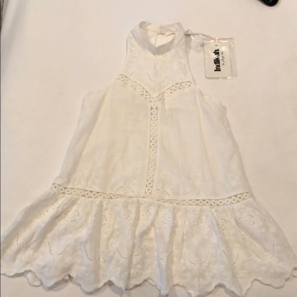 Indikah LF White Dress